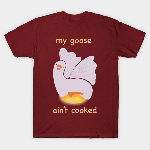 The goose that laid the golden egg T-Shirt by Catphonesoup